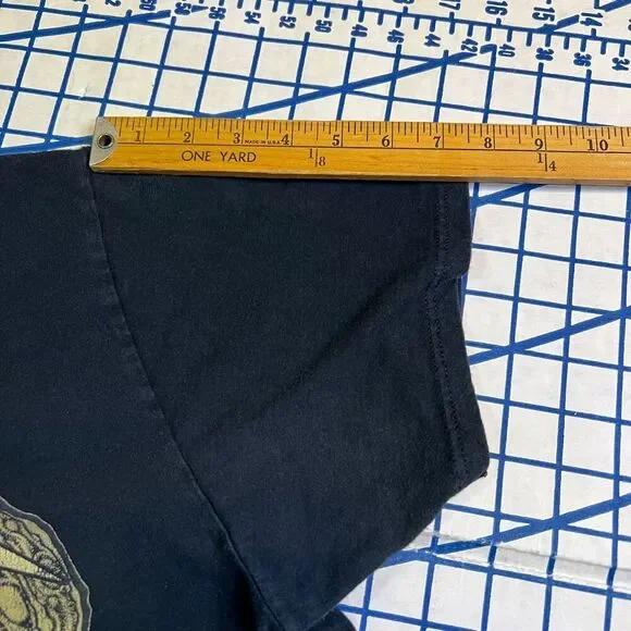 Metallica "Wherever I May Roam" T-Shirt Skull Snake Graphic Black Men's L - Picture 10 of 10